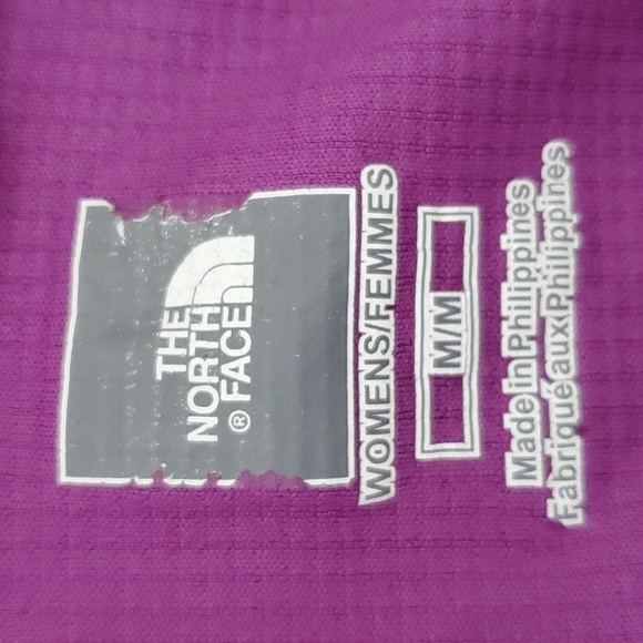 The North Face medium purple vapor wick athletic hoodie - Picture 6 of 8